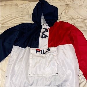 Fila hooded windbreaker